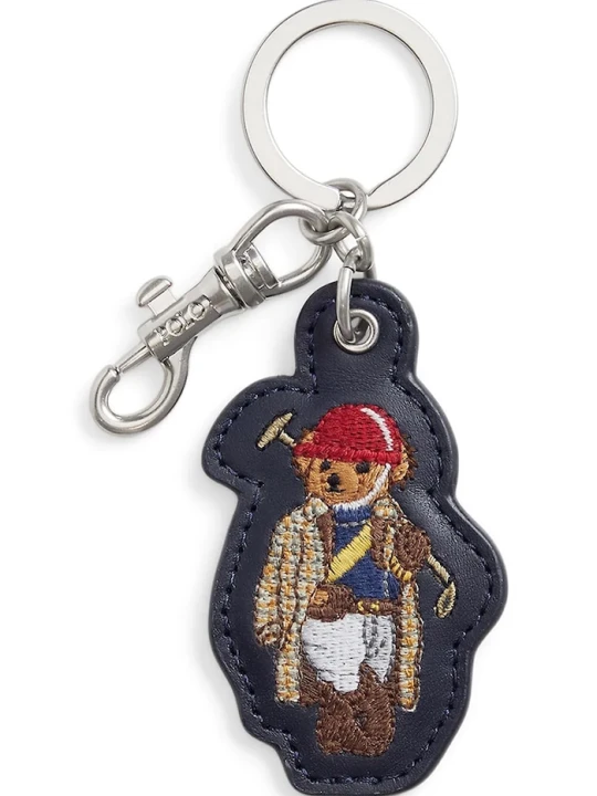 Zdjęcie produktu Polo Ralph Lauren brelok skórzany granatowy