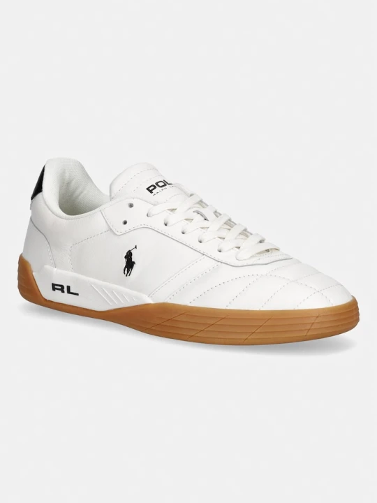 Zdjęcie produktu Polo Ralph Lauren Broome sneakersy męskie skórzane biały