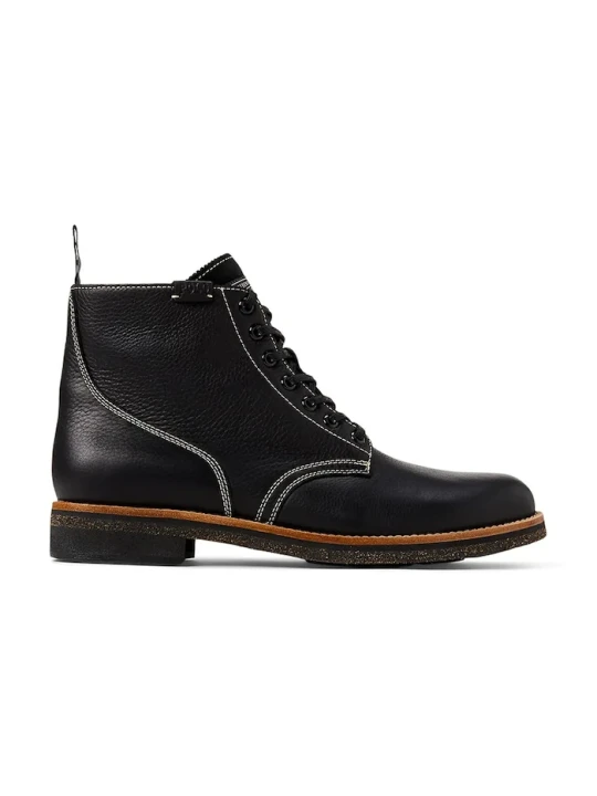Zdjęcie produktu Polo Ralph Lauren buty wysokie skórzane Radford Boot czarny