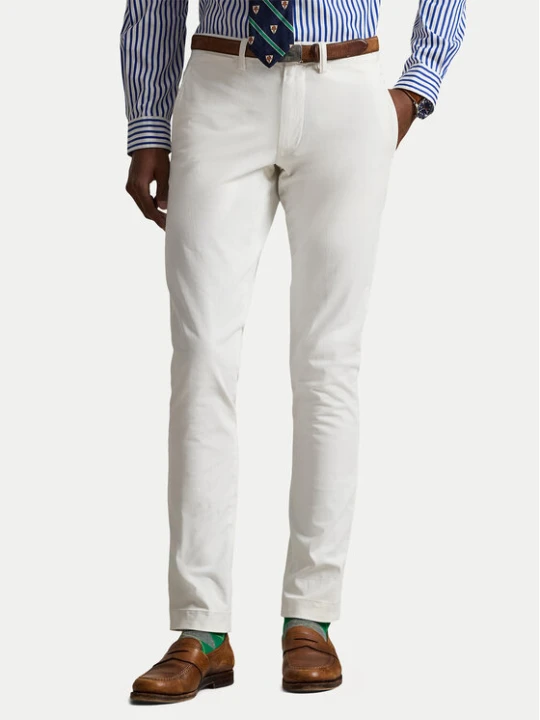 Zdjęcie produktu Polo Ralph Lauren Chinosy 710704176055 Biały Slim Fit
