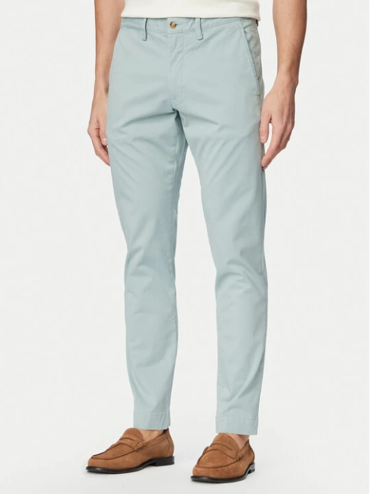 Zdjęcie produktu Polo Ralph Lauren Chinosy 710704176112 Zielony jasny Slim Fit