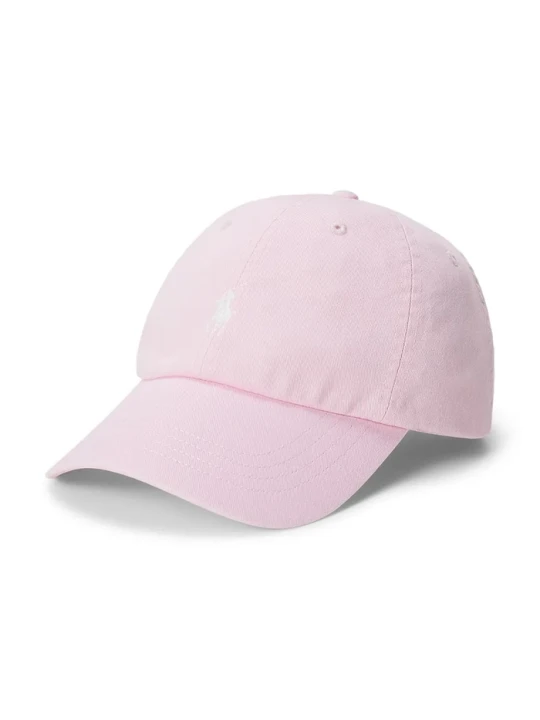 Zdjęcie produktu Polo Ralph Lauren czapka bejsbolówka damska bawełniana różowy