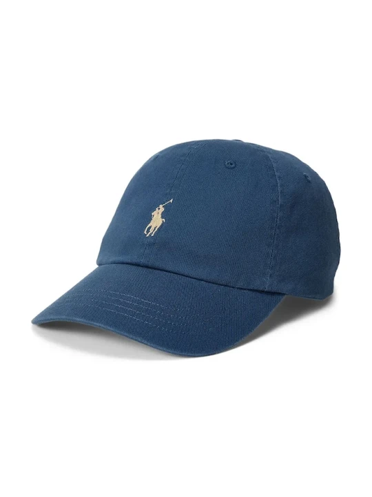 Zdjęcie produktu Polo Ralph Lauren czapka bejsbolówka damska bawełniana granatowy