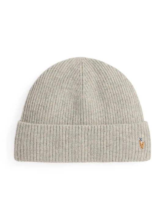 Zdjęcie produktu Polo Ralph Lauren czapka męska z wełną szary