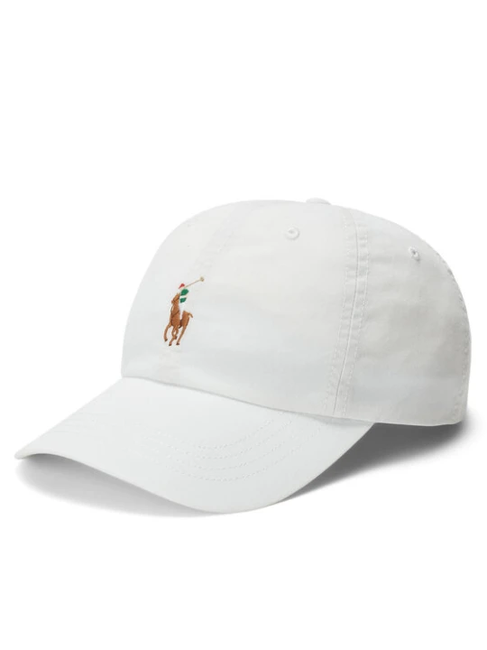 Zdjęcie produktu Polo Ralph Lauren Czapka z daszkiem 211954881002 Biały