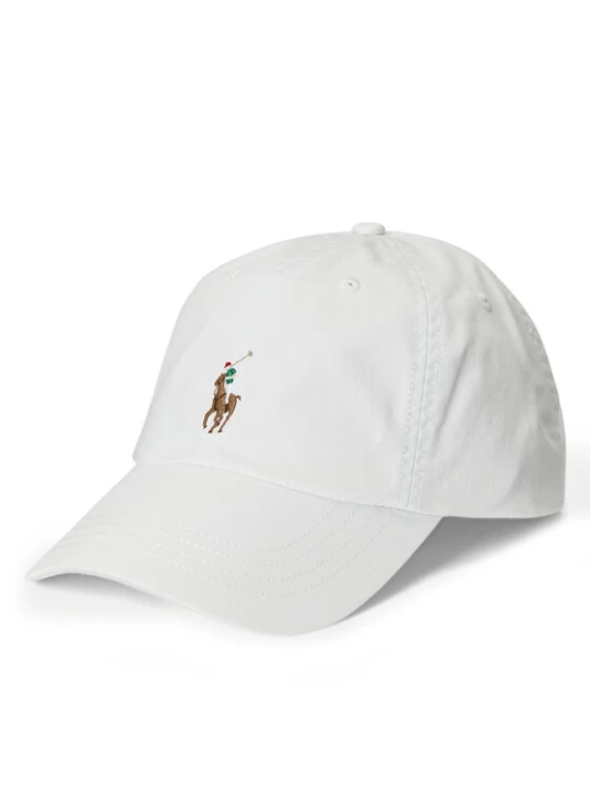 Zdjęcie produktu Polo Ralph Lauren Czapka z daszkiem 710834737019 Biały