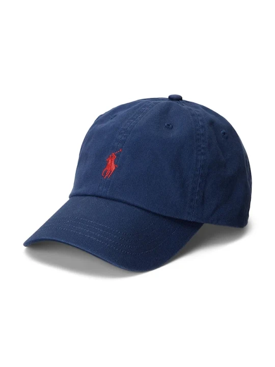 Zdjęcie produktu Polo Ralph Lauren czapka z daszkiem bawełniana granatowy