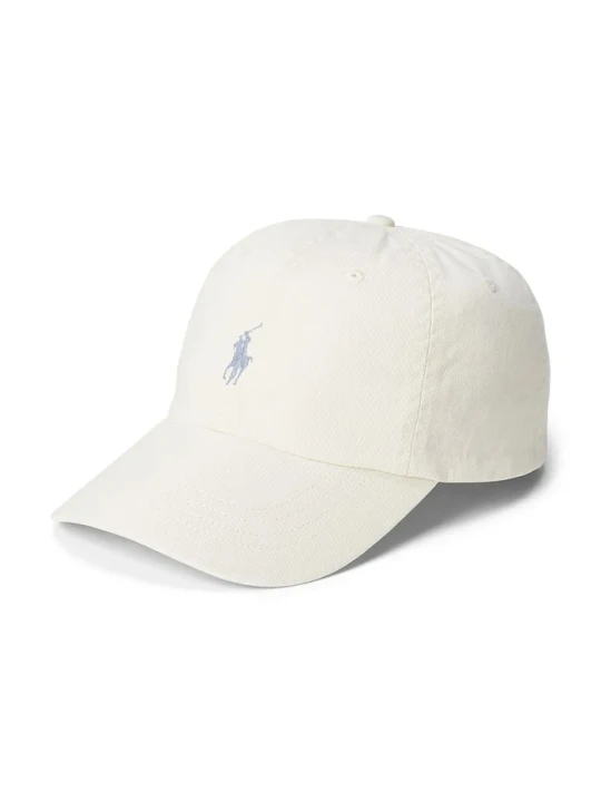 Zdjęcie produktu Polo Ralph Lauren czapka bejsbolówka damska bawełniana beżowy