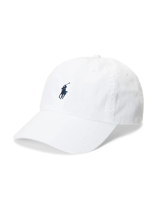 Zdjęcie produktu Polo Ralph Lauren czapka bejsbolówka damska bawełniana biały