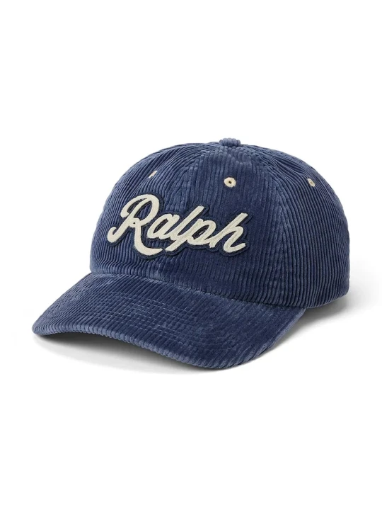 Zdjęcie produktu Polo Ralph Lauren czapka z daszkiem bawełniana niebieski