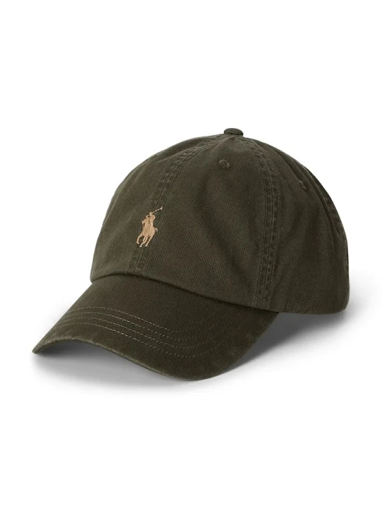Zdjęcie produktu Polo Ralph Lauren czapka z daszkiem męska bawełniana zielony