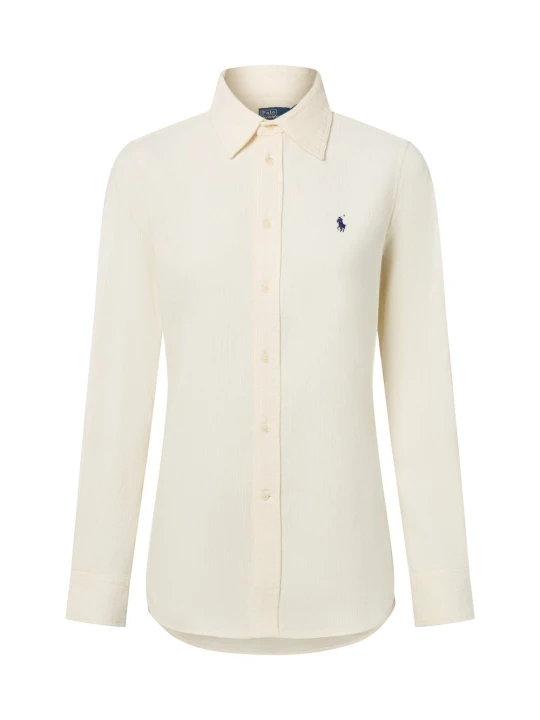 Zdjęcie produktu Polo Ralph Lauren koszula sztruksowa Kobiety Bawełna biały