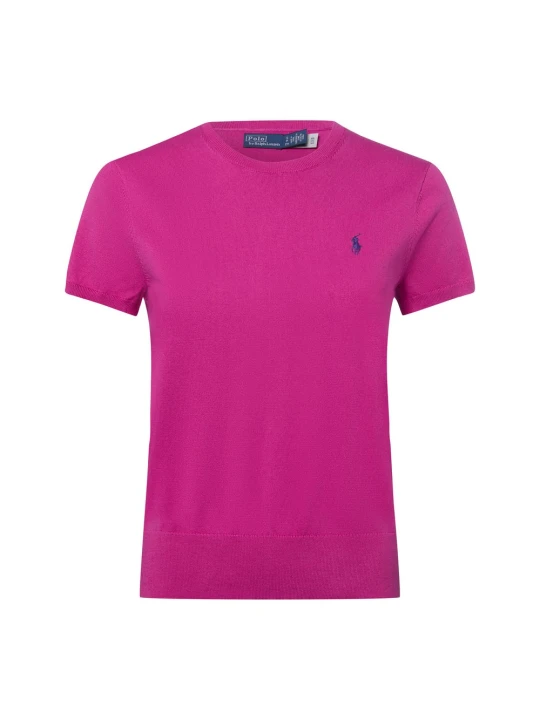 Zdjęcie produktu Polo Ralph Lauren koszulka z dzianiny Kobiety Bawełna wyrazisty róż