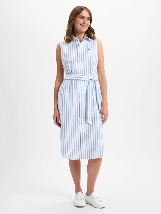 Zdjęcie produktu Polo Ralph Lauren sukienka koszulowa Kobiety Bawełna niebieski
