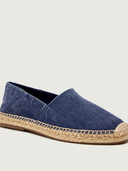 Zdjęcie produktu POLO RALPH LAUREN Espadryle CEVIO | z dodatkiem skóry granatowy