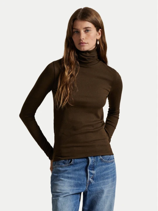 Zdjęcie produktu Polo Ralph Lauren Golf 211976982005 Brązowy ciemny Regular Fit
