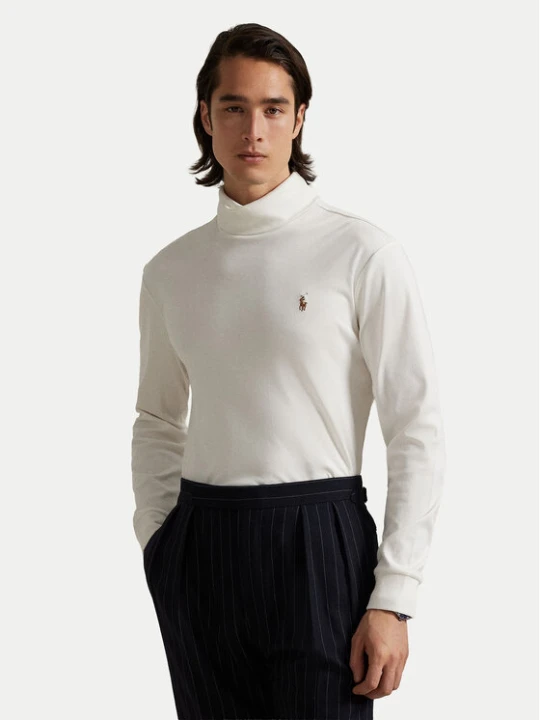 Zdjęcie produktu Polo Ralph Lauren Golf 710760126002 Écru Regular Fit Kremowy