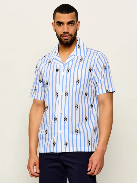 Zdjęcie produktu POLO RALPH LAUREN Góra od piżamy | Regular Fit biały