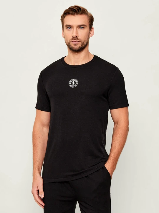 Zdjęcie produktu POLO RALPH LAUREN Góra od piżamy | Regular Fit czarny