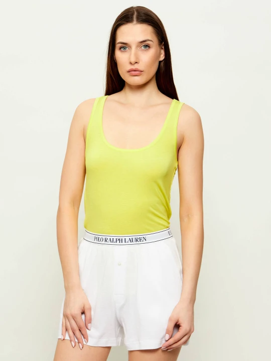Zdjęcie produktu POLO RALPH LAUREN Góra od piżamy | Slim Fit limonkowy