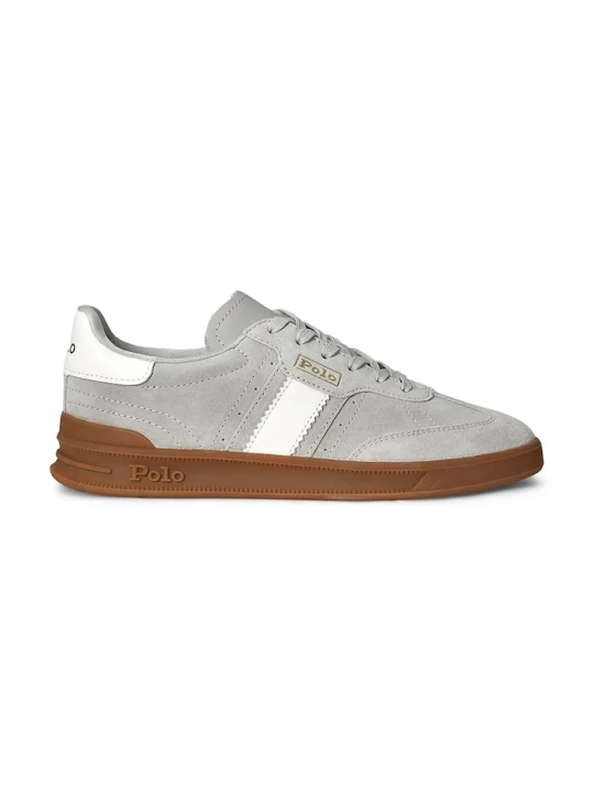 Zdjęcie produktu Polo Ralph Lauren Hrt Aera sneakersy damskie zamszowe szary