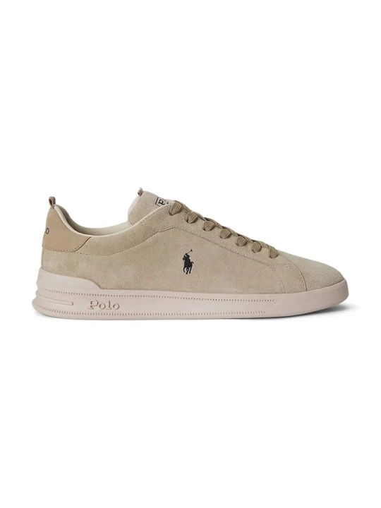 Zdjęcie produktu Polo Ralph Lauren Hrt Crt Rib sneakersy zamszowe beżowy