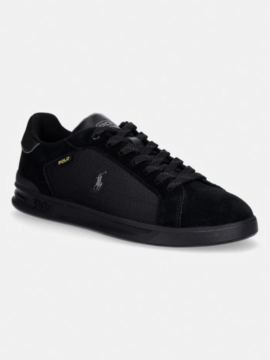 Zdjęcie produktu Polo Ralph Lauren Hrt Ct Utily sneakersy męskie zamszowe czarny