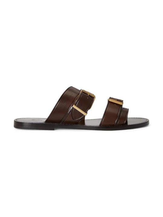 Zdjęcie produktu Polo Ralph Lauren japonki skórzane Bkle Slide