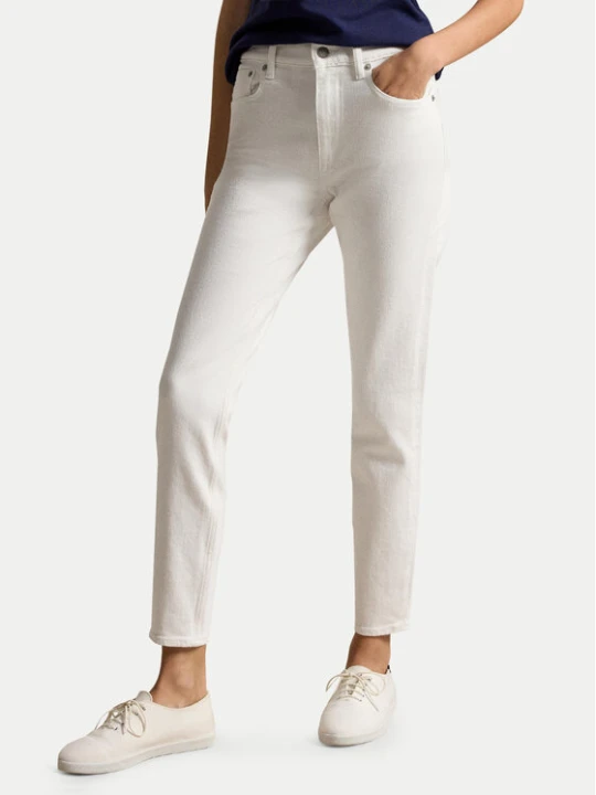 Zdjęcie produktu Polo Ralph Lauren Jeansy 211970682001 Biały Super Slim Fit