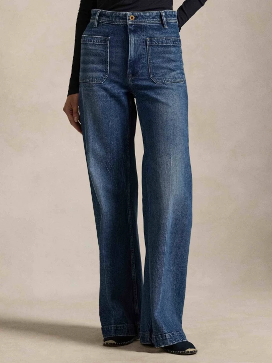 Zdjęcie produktu POLO RALPH LAUREN Jeansy | flare fit niebieski