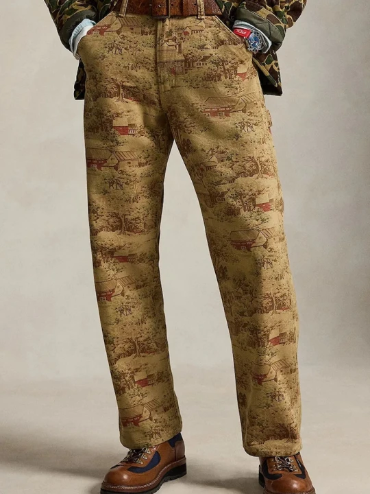 Zdjęcie produktu Polo Ralph Lauren jeansy męskie brązowy