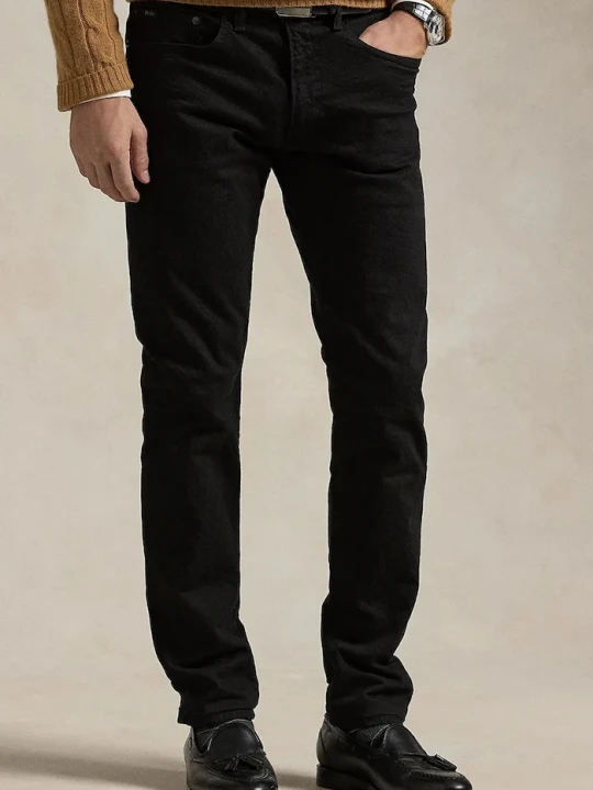 Zdjęcie produktu Polo Ralph Lauren jeansy slim fit męskie czarny
