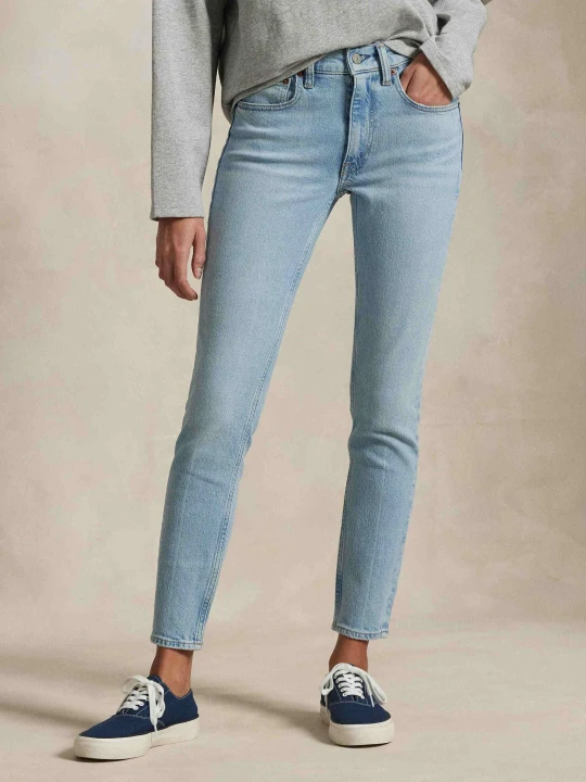 Zdjęcie produktu POLO RALPH LAUREN Jeansy | Skinny fit | mid rise błękitny