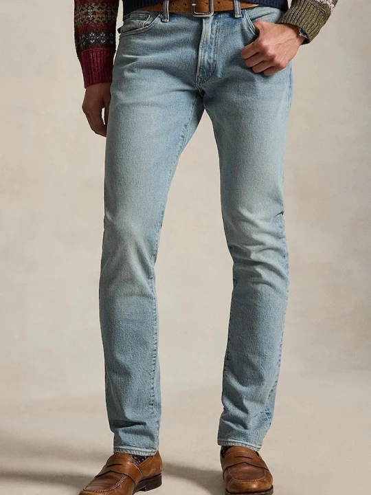 Zdjęcie produktu Polo Ralph Lauren jeansy skinny męskie niebieski
