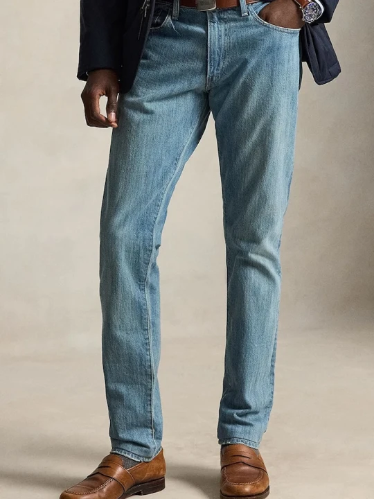 Zdjęcie produktu Polo Ralph Lauren jeansy skinny męskie niebieski
