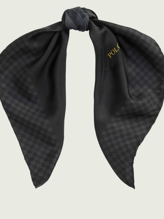 Zdjęcie produktu POLO RALPH LAUREN Jedwabna chusta czarny