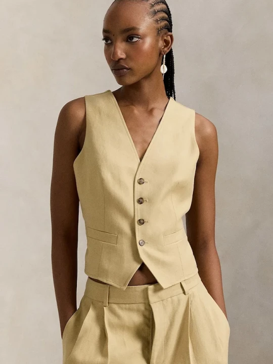 Zdjęcie produktu Polo Ralph Lauren kamizelka beżowy