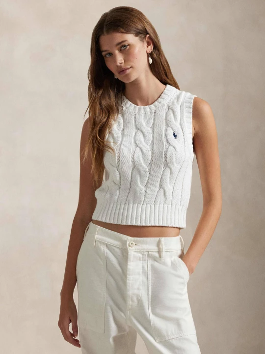 Zdjęcie produktu POLO RALPH LAUREN Kamizelka | Regular Fit biały