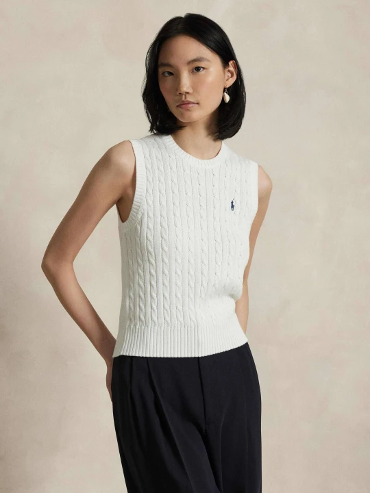 Zdjęcie produktu POLO RALPH LAUREN Kamizelka | Slim Fit biały