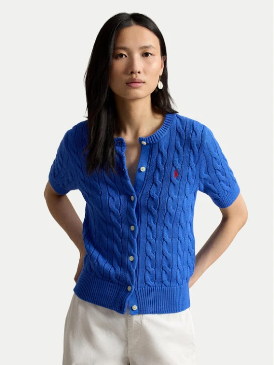 Zdjęcie produktu Polo Ralph Lauren Kardigan 211966720500 Niebieski Slim Fit