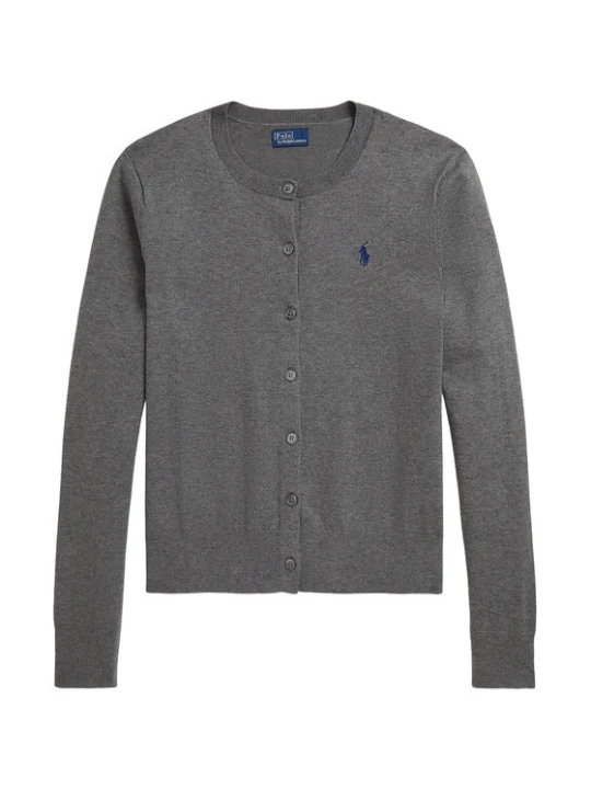 Zdjęcie produktu Polo Ralph Lauren Kardigan 211971871006 Szary Regular Fit
