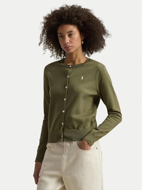 Zdjęcie produktu Polo Ralph Lauren Kardigan 211971871501 Khaki Slim Fit