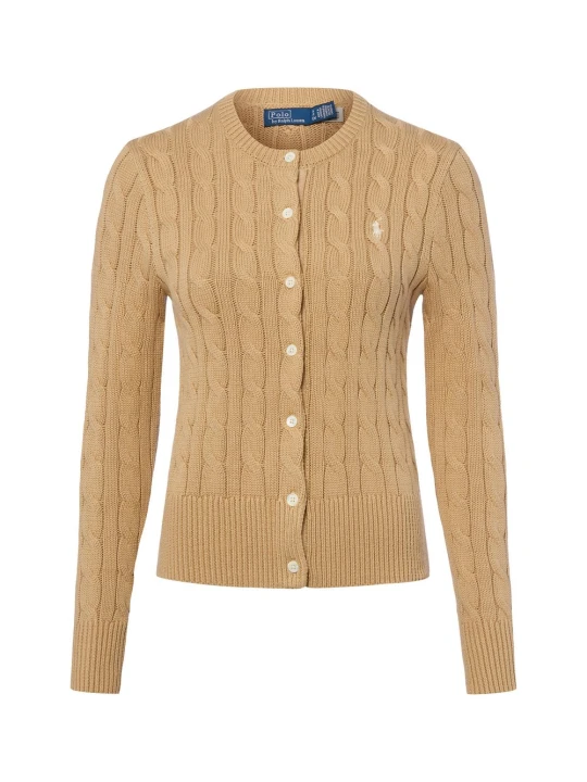 Zdjęcie produktu Polo Ralph Lauren Kardigan Kobiety Bawełna brązowy