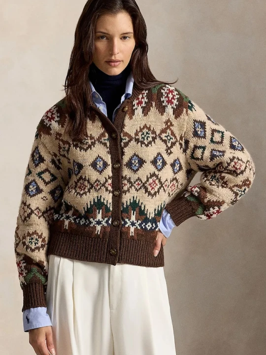 Zdjęcie produktu Polo Ralph Lauren kardigan damski wełniany beżowy