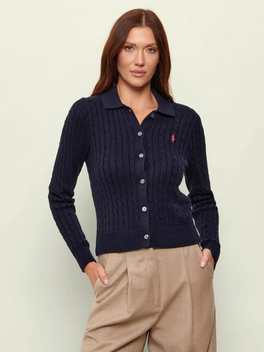 Zdjęcie produktu POLO RALPH LAUREN Kardigan | Slim Fit granatowy