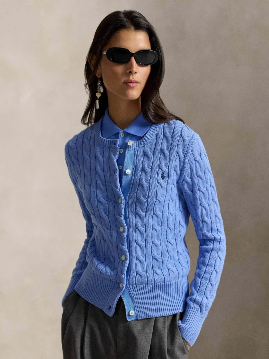 Zdjęcie produktu POLO RALPH LAUREN Kardigan | Slim Fit niebieski