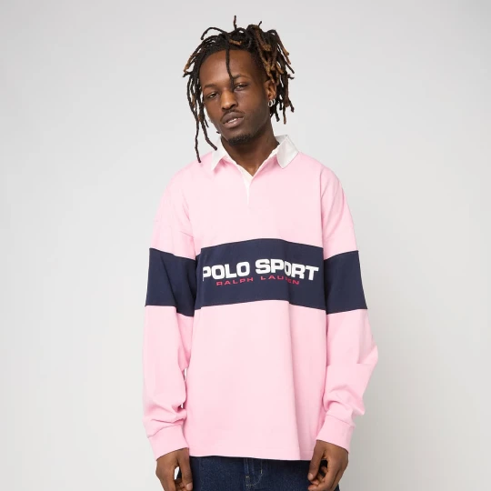 Zdjęcie produktu Knit-Rugby-Pullover Polo Ralph Lauren różowy