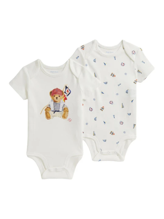 Zdjęcie produktu Polo Ralph Lauren Komplet body dziecięcych 320B14078001 Biały
