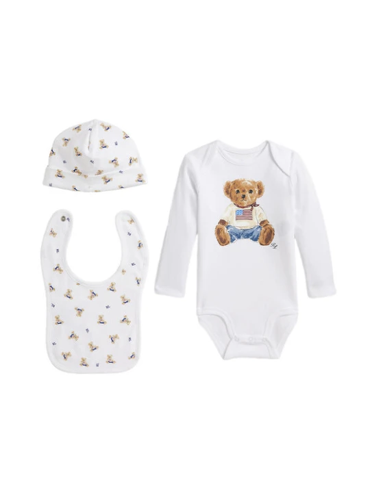 Zdjęcie produktu Polo Ralph Lauren Komplet dziecięcy 320P00760001 Biały