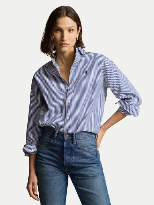 Zdjęcie produktu Polo Ralph Lauren Koszula 211910743020 Niebieski Regular Fit